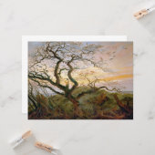 カラスの木（Caspar David Friedrich著） カード (正面/裏面インサイチュ)
