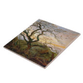 カラスの木（Caspar David Friedrich著） タイル (側面)