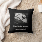 カラスの枕 クッション (ブランケット)