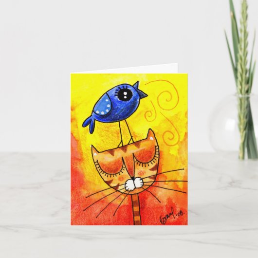 カラスの歌 – カード (正面)