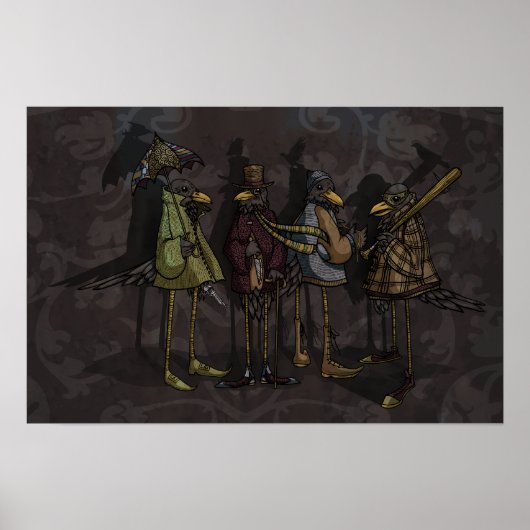 カラスの殺人 ポスター (正面)