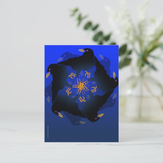 カラスの殺人 ポストカード (スタンド正面)