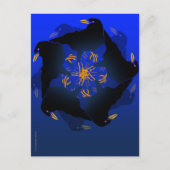 カラスの殺人 ポストカード (正面)