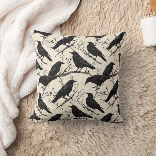 カラスの殺害 クッション (ブランケット)