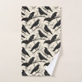 カラスの殺害 バスタオルセット (ハンドタオル)