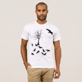 カラスの殺害 Tシャツ (正面フル)