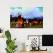 カラスの火の光と黄昏の協議会の呼び出し ポスター (ホームオフィス)