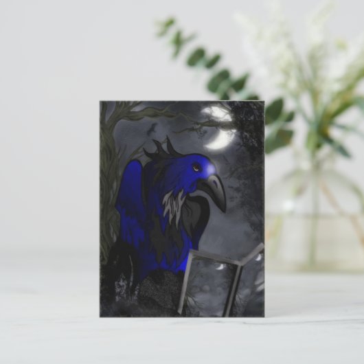 カラスの物語ゴシックフォーク ポストカード (スタンド正面)