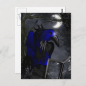 カラスの物語ゴシックフォーク ポストカード (正面/裏面)