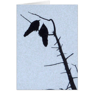 カラスの腕時計