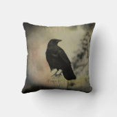 カラスの自然 クッション (裏面)