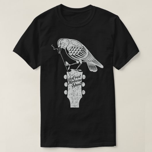 カラスの薬が必需品Tシャツのコピーを見せる Tシャツ (デザイン正面)