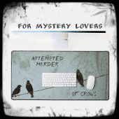 カラスの謎の恋人ユーモアのある殺害の企て デスクマット