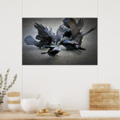 カラスの踊り ポスター (キッチン)