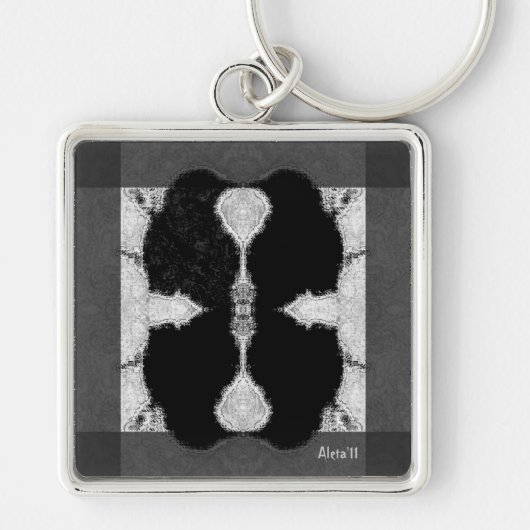 カラスの隠れ家 キーホルダー (正面)