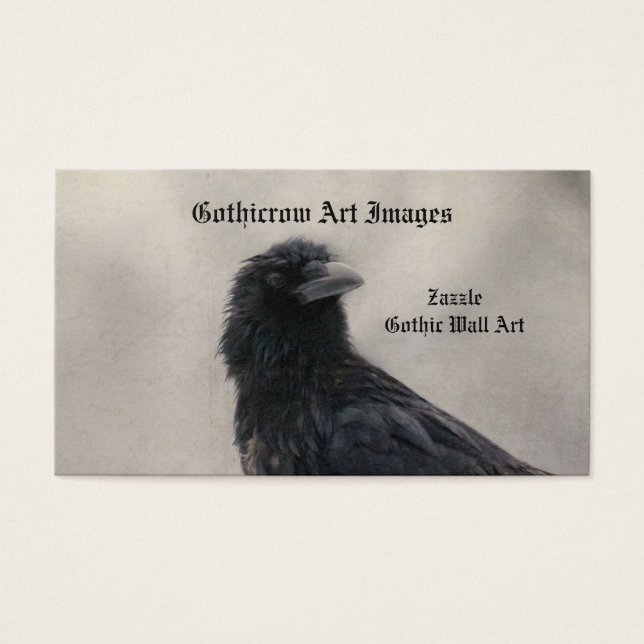 カラスの髪の毛が乱れている (正面)