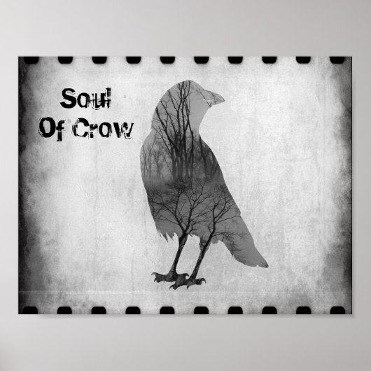 カラスの魂 ポスター (正面)