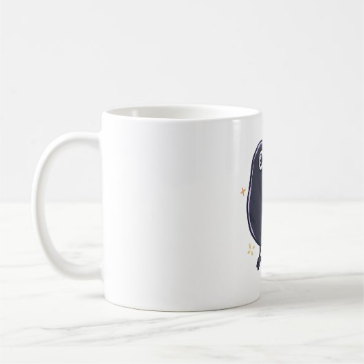 カラスの魔法 コーヒーマグカップ (左)