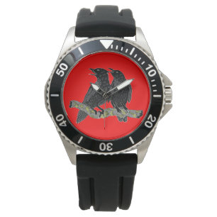 カラスのeWatchの腕時計 腕時計