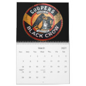 カラスは新年知っています カレンダー (3月 2027)