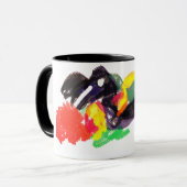 カラスは秋を告げる マグカップ (正面左)