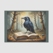 カラスは鍵を持っている(ファンタジー界へ!) 薄葉紙 (正面)