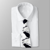 カラスまたはワタリガラスの写真 ネクタイ (タイ)