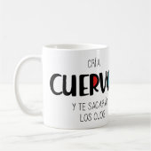 カラスを育てる コーヒーマグカップ (左)