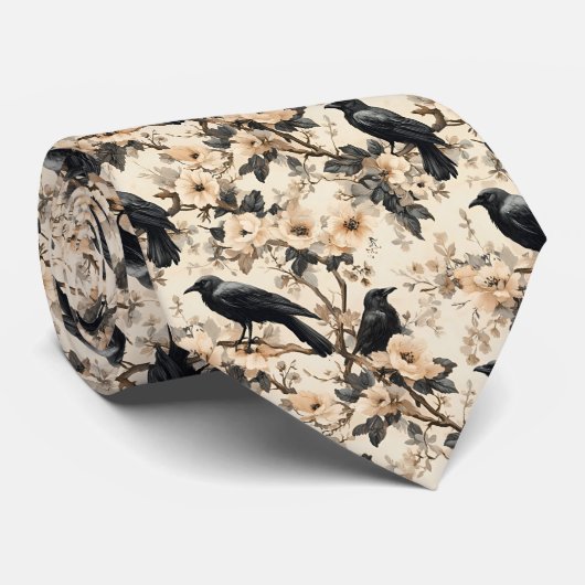 カラスフローラ ネクタイ (ロール)
