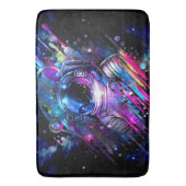 カラスプラッシュスター宇宙宇宙飛行士 バスマット (正面縦)