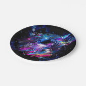 カラスプラッシュスター宇宙宇宙飛行士 ペーパープレート (アングル)