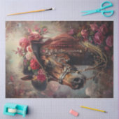 カラスプラッシュホース2 薄葉紙 (クラフト)