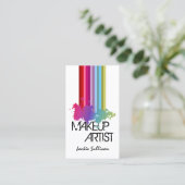 カラスプラッシュメイクアップアーティスト 名刺 (スタンド正面)