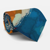 カラスプラッシュ抽象芸術 ネクタイ (ロール)