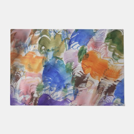 カラスプラッシュ ドアマット (正面)