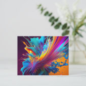 カラスプラッシュ ポストカード (スタンド正面)