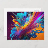 カラスプラッシュ ポストカード (正面/裏面)