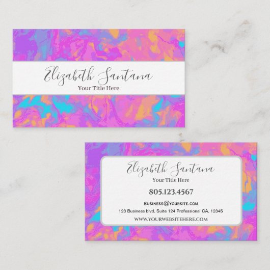 カラスプラッシュ 名刺 (正面/裏面)