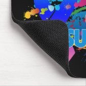 カラスプラッシュ – 甲状腺がん生存者 マウスパッド (コーナー)