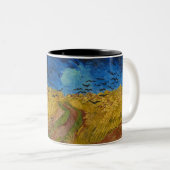 カラス付きホイートフィールド ツートーンマグカップ (正面右)