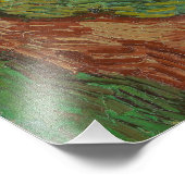 カラス付きホイートフィールド フォトプリント (角)