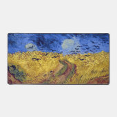 カラス付きホイートフィールド | Vanゴッホ | デスクマット (正面)