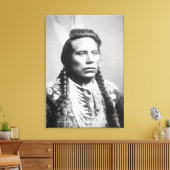 カラス族のカーリー、カスターの斥候の一人 キャンバスプリント (インサイチュ (リビング))