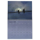 カラス暦の季節 カレンダー (1月 2027)