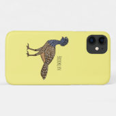 カラス素晴らしスマの鳥漫画イラストレーション Case-Mate iPhoneケース (裏面(横))