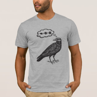 カラス考えるの食べ物 – Wingspan Bird Boardゲーム Tシャツ