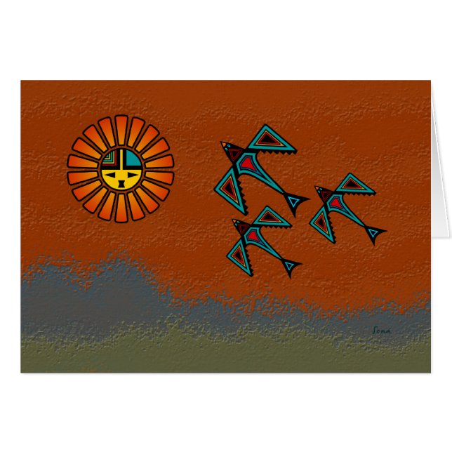 カラス飛行 (正面横)