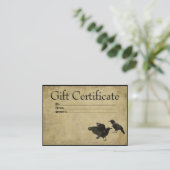 カラス2枚 – Primギフト券カード 割引カード (スタンド正面)