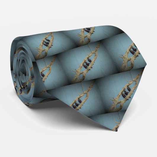 カラス3 ネクタイ (ロール)