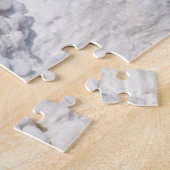 カラス・アットクラウフット・マウンテンAlbertaカナダ ジグソーパズル (側面)